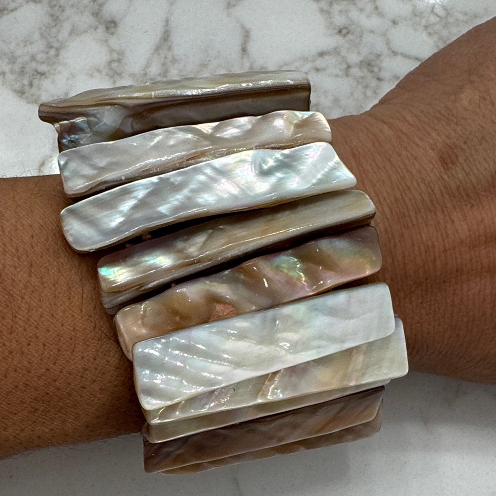 Mother of Pearl Cuff Bracelet